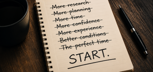 The Problem With Waiting to Feel Ready
